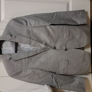 Mens Grey Express Suit Blazer/Sports Coat - 38s